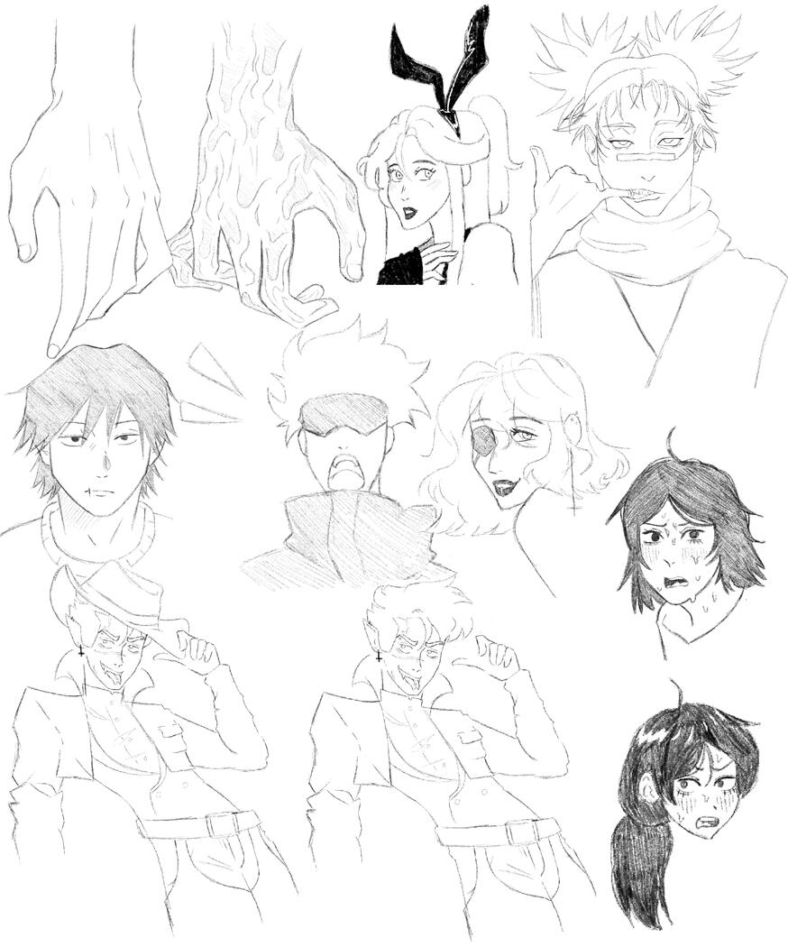 JJK and CSM Doodles